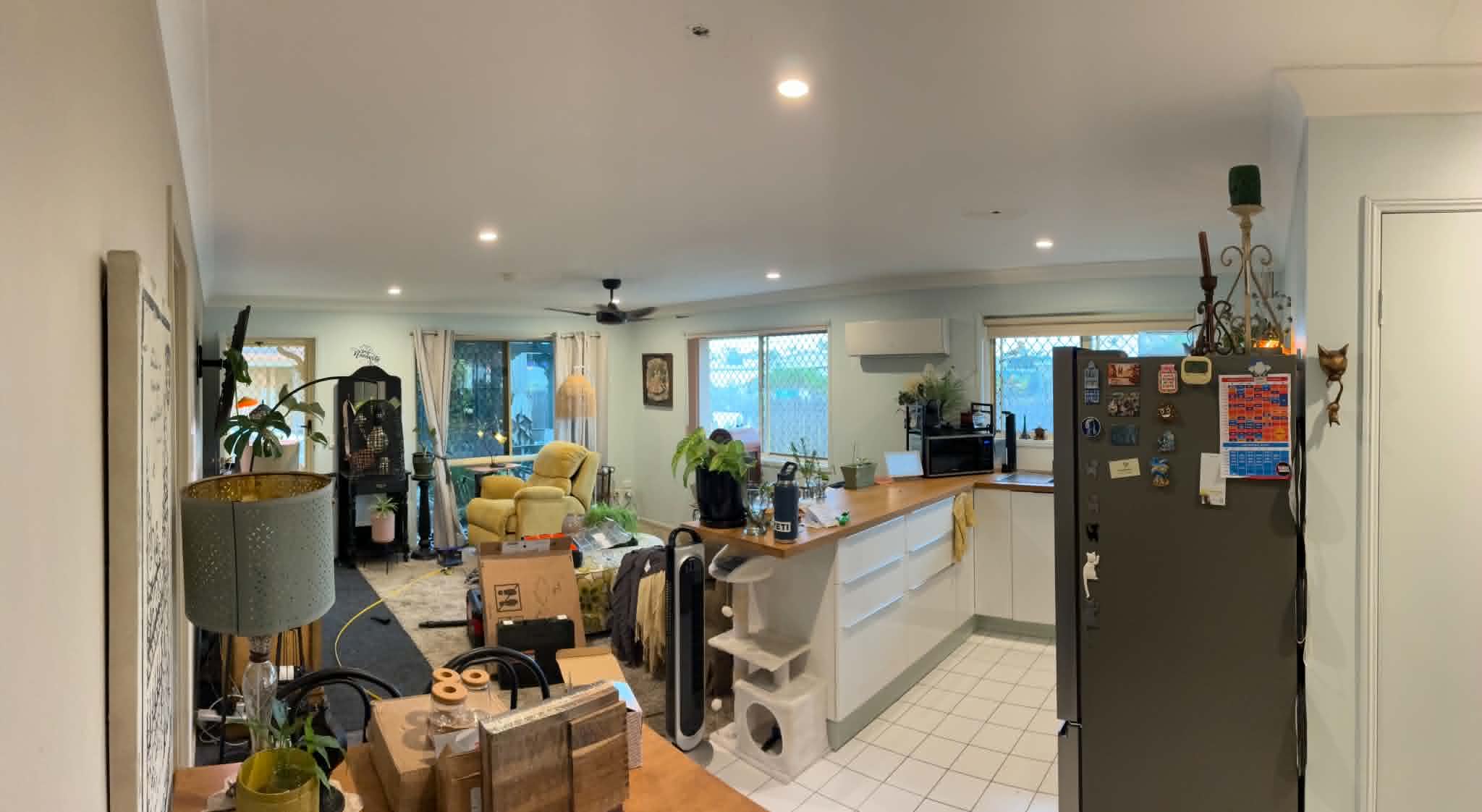 LED downlight installation
