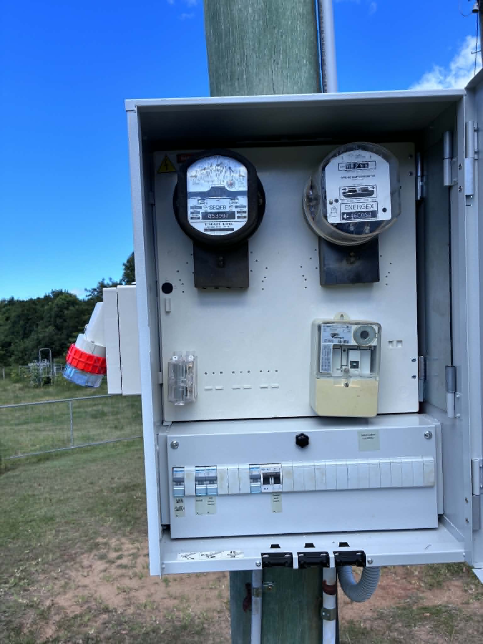 Meter panel after upgrade