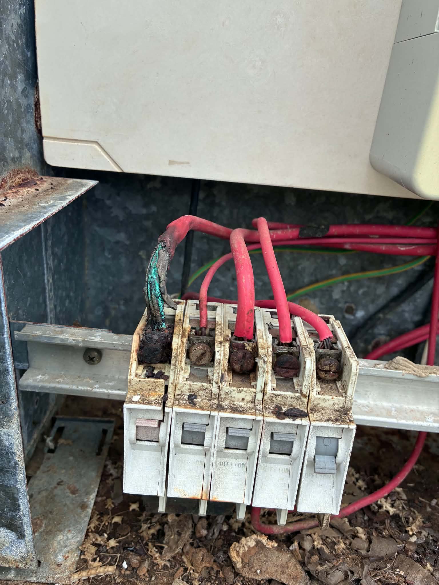 Burnt out main switch