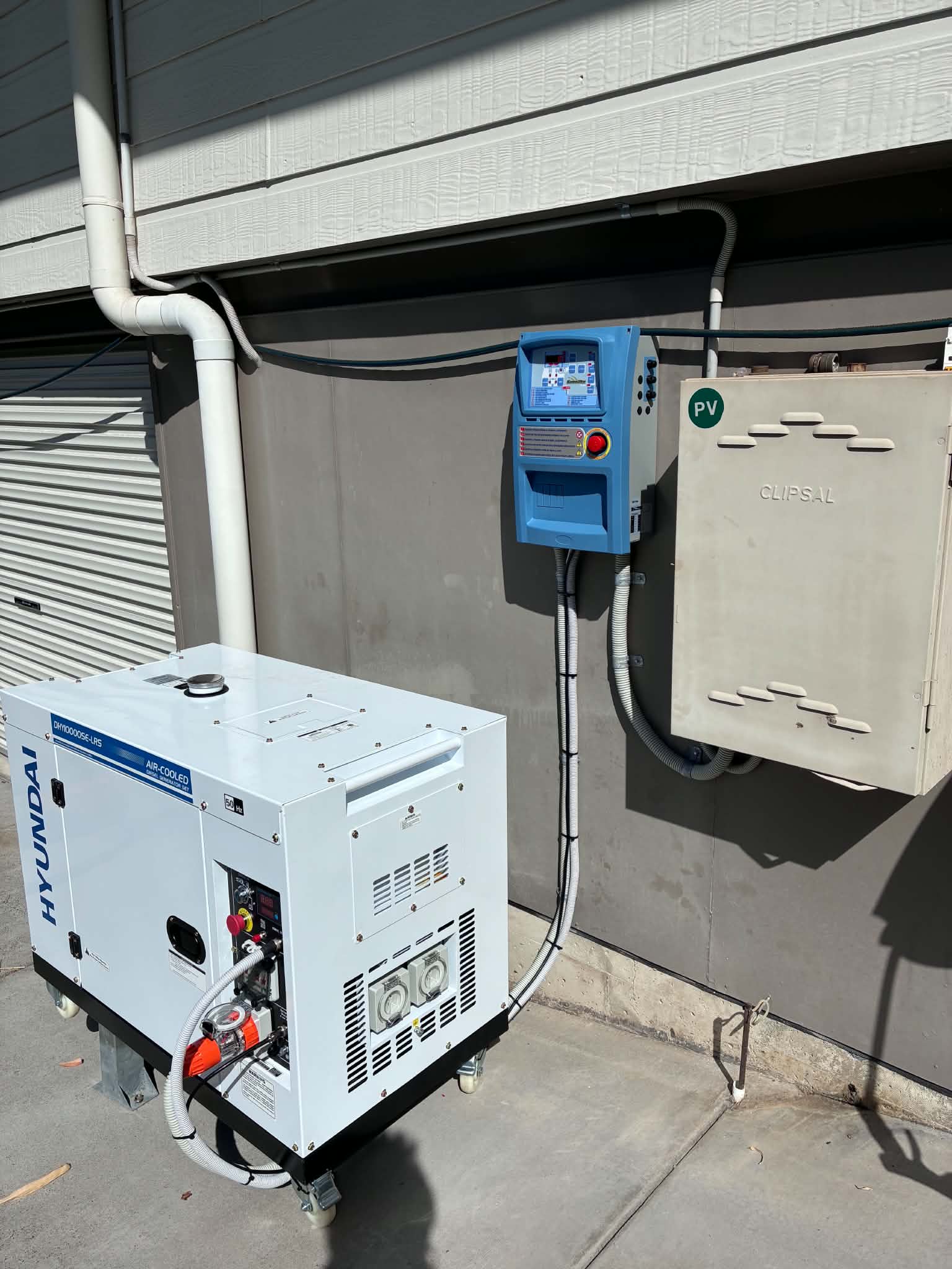 Generator ATS installation