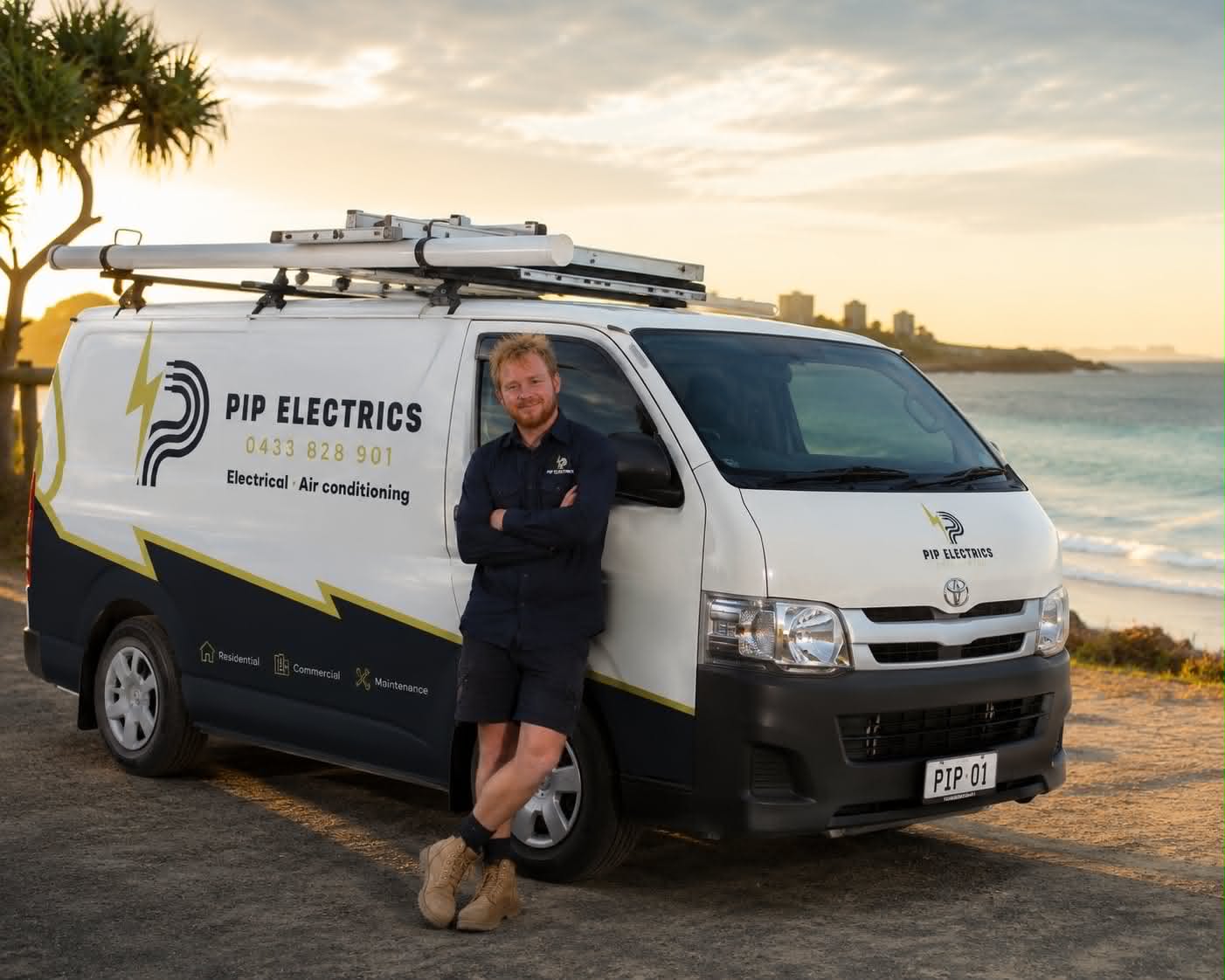 Pip Electrics van
